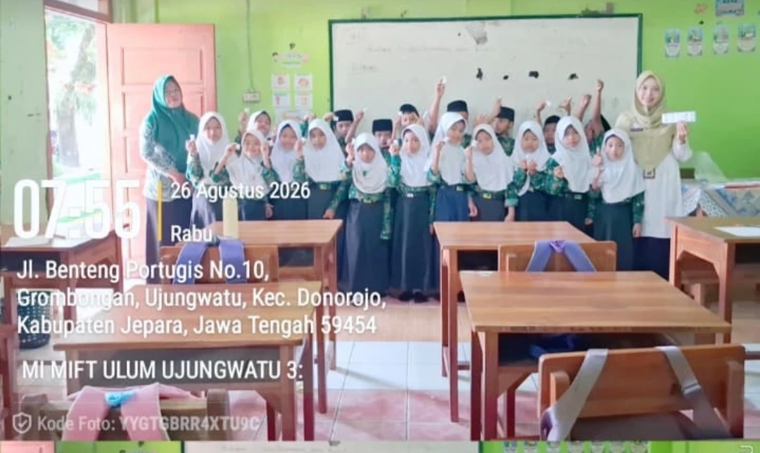 Kegiatan Pembagian Obat Cacing dari Puskesmas Donorojo Bulan Agustus Tahun 2026