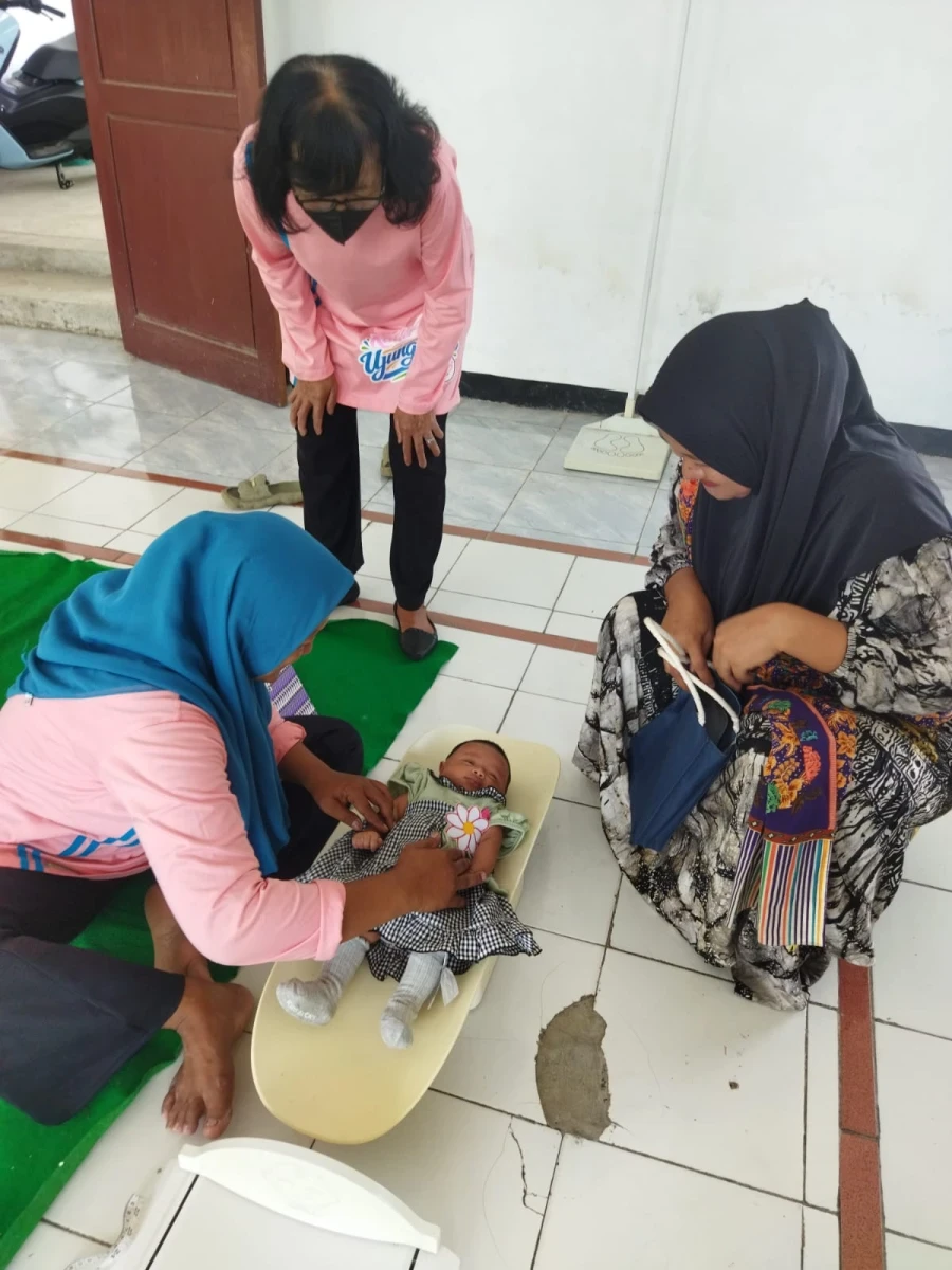 Kegiatan Pelayanan Posyandu Mekarsari Idan IV Desa Ujungwatu Agustus 2026