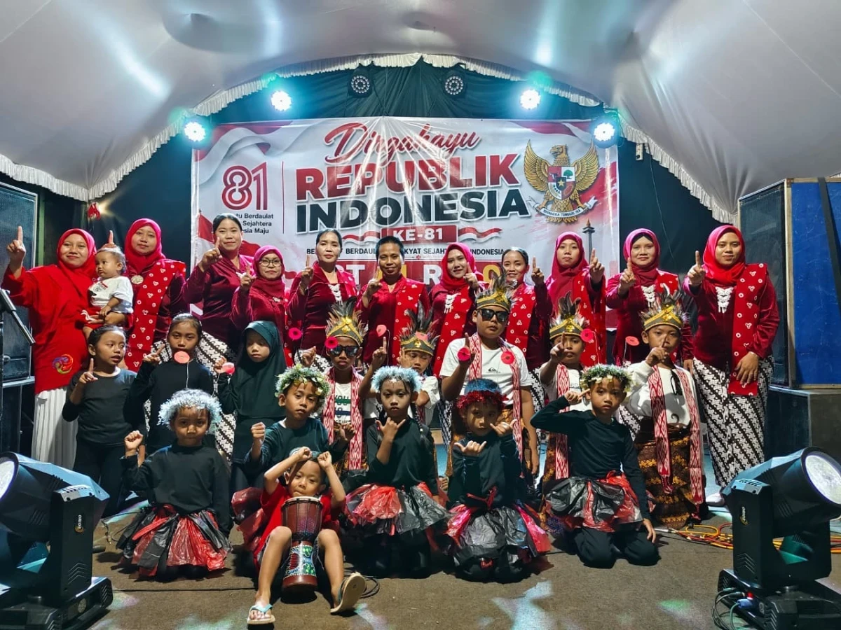 Memperingati HUT RI Ke 81 RT 01 RW 01 Desa Jugo