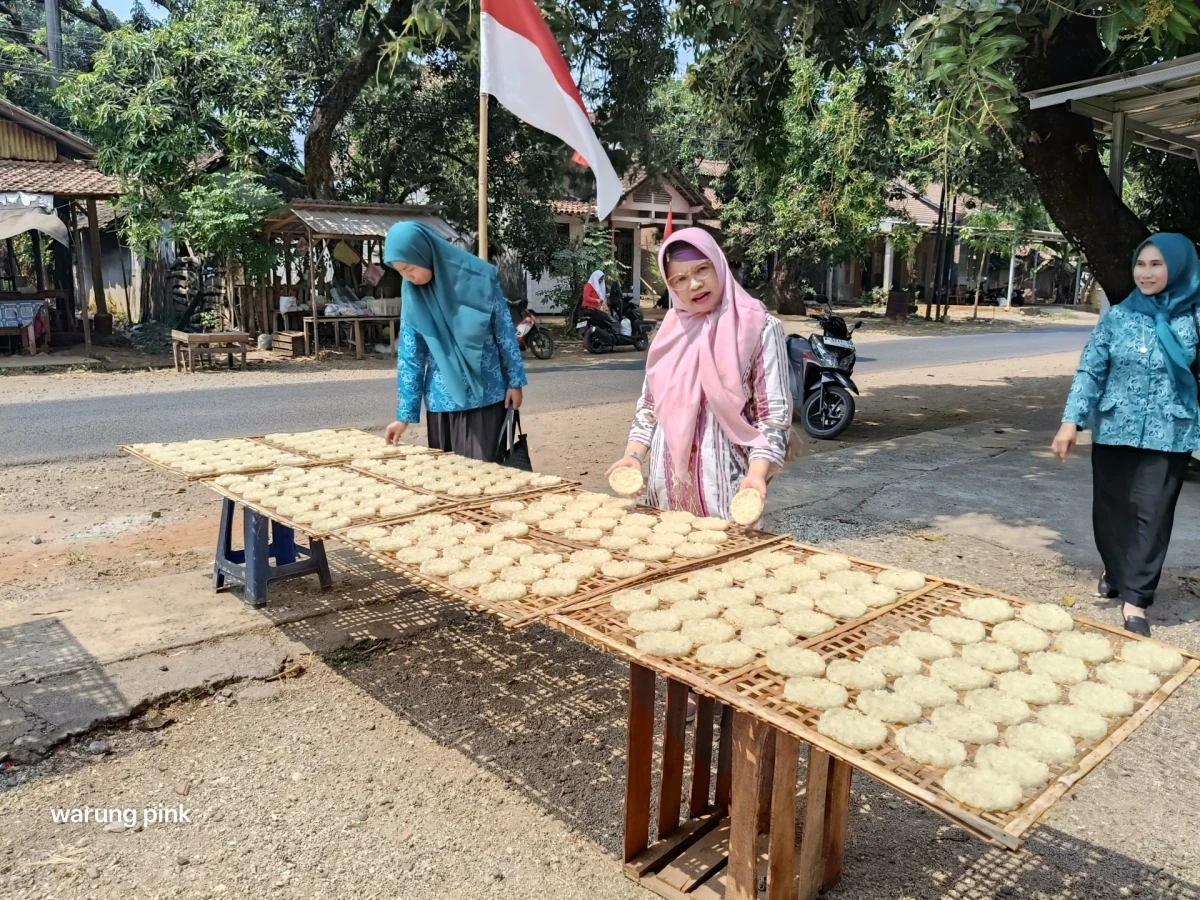kunjungan DEKRANASDA  ke UMKM desa platar