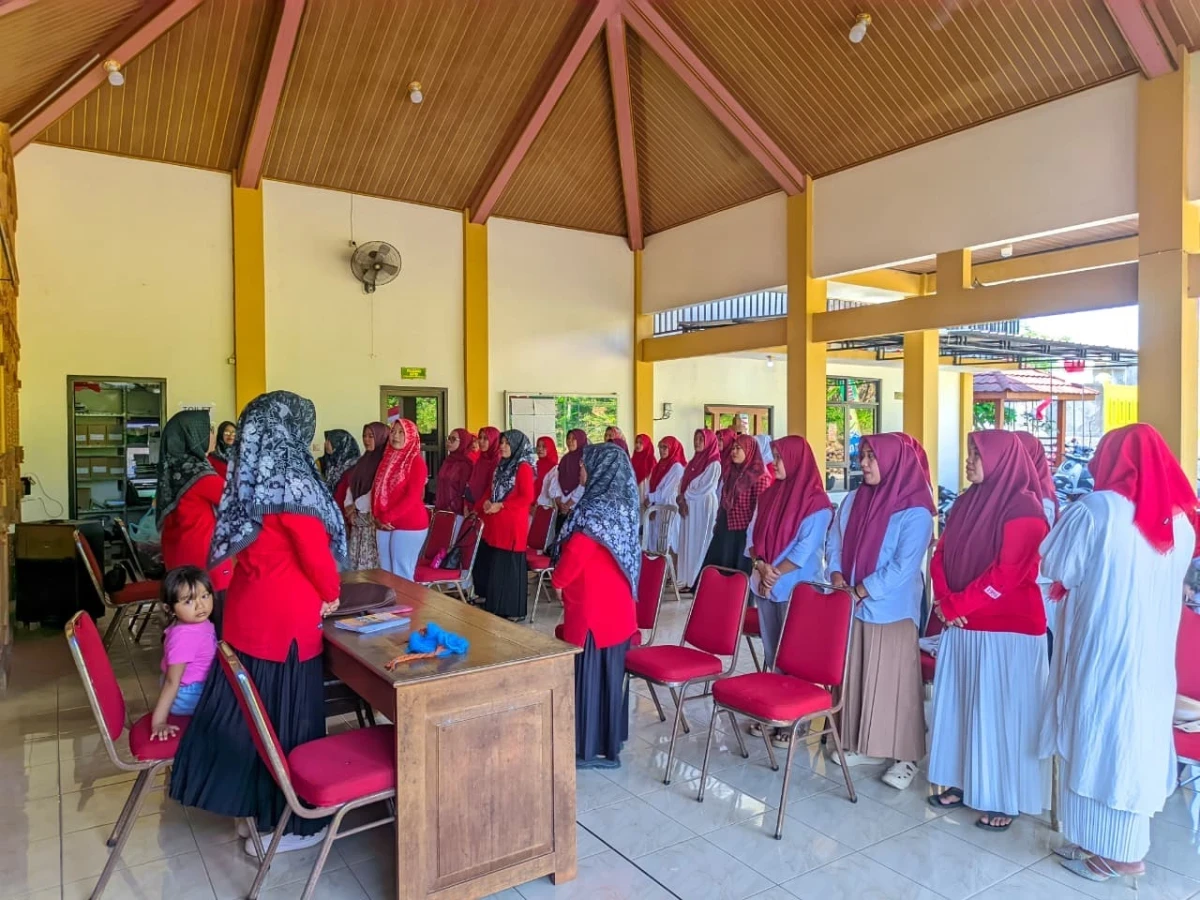 Rakor rutin PKK Desa watuaji