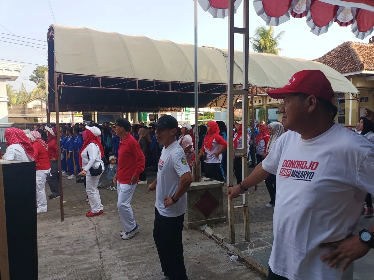 Jalan Sehat Semarak Kemerdekaan RI ke-81 Tingkat Desa Tulakan Kecamatan Donorojo Kabupaten Jepara