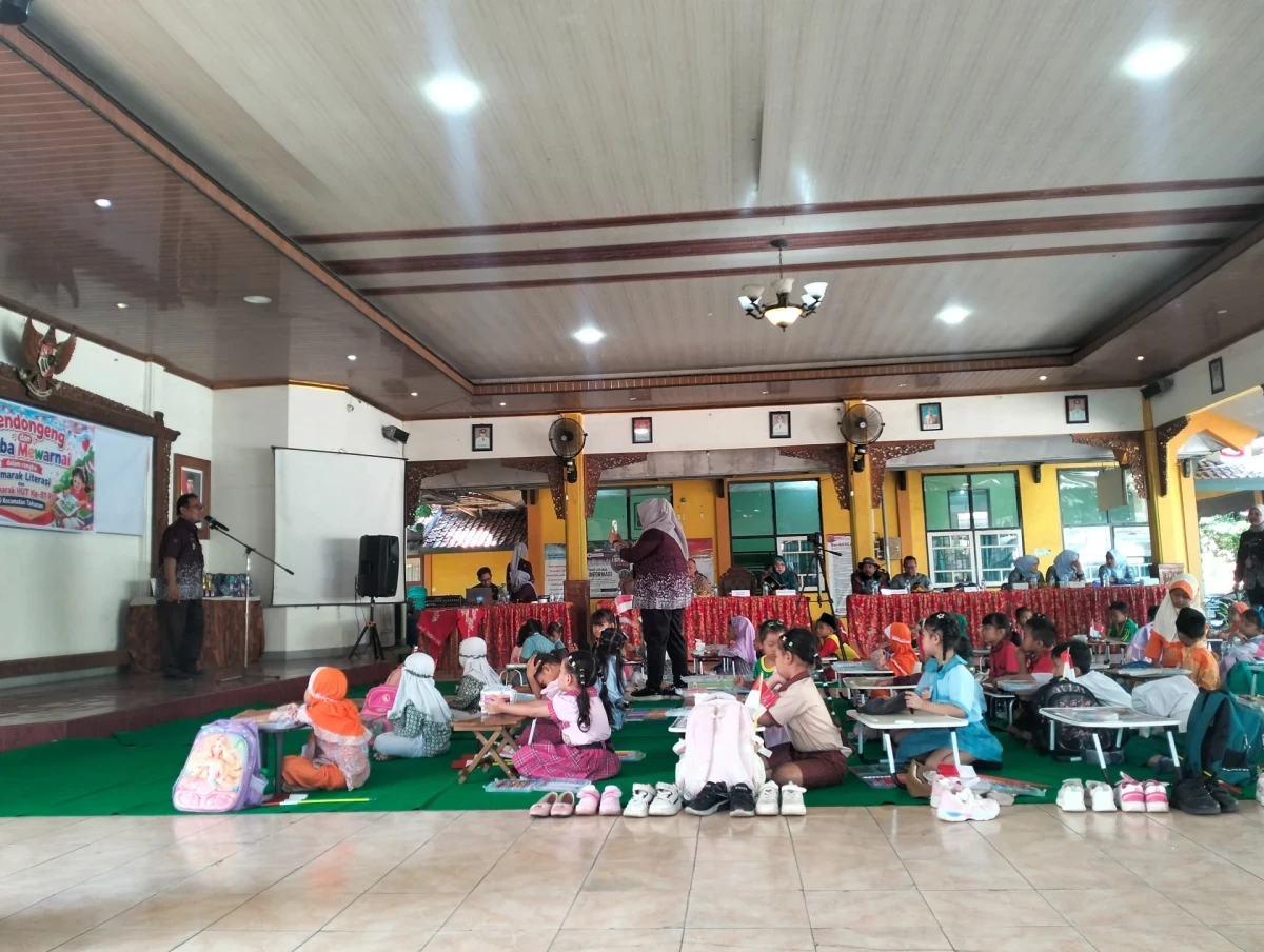 Kegiatan bunda paud dipendopo kecamatan tahunan Jepara 