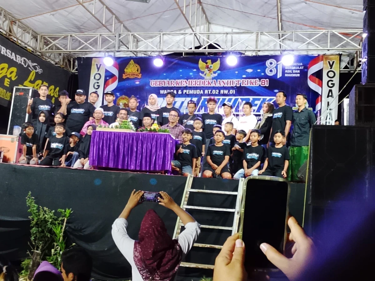 Kemeriahan Di RT 02 RW 01 Dk.Mewara Dalam Rangka HUT Kemerdekaan RI Ke-81 Tahun 2026