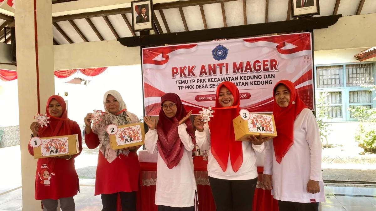 Pkk anti mager pkk kec bersama pkk desa se kec kedung