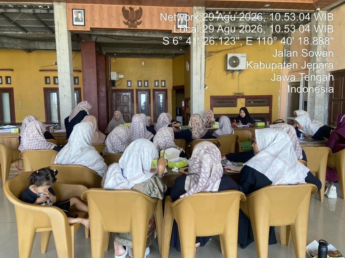 Pertemuan kader desa sowan kidul. 