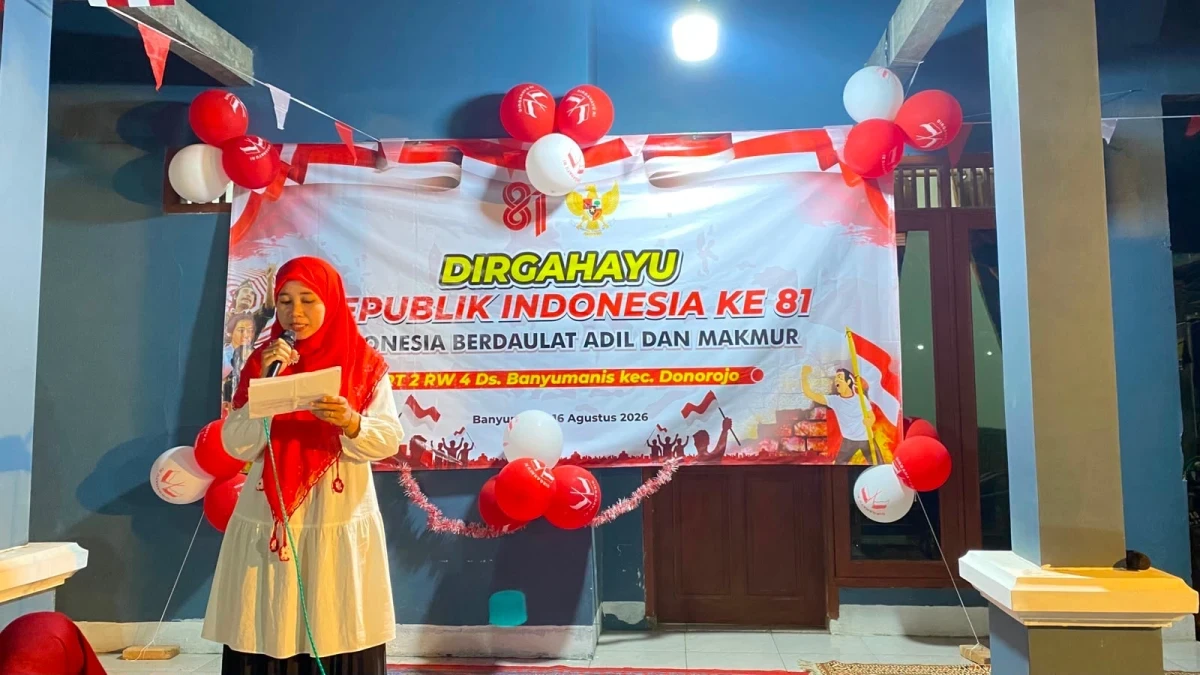Kegiatan Malam tirakatan RT 2 RW 4 Banyumanis