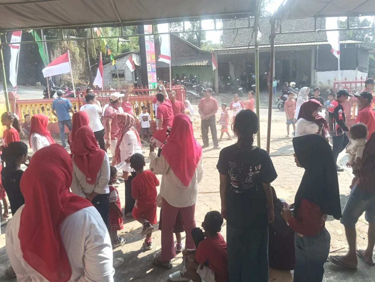 Semarak kemerdekaan HUT RI ke 81 desa Datar 
