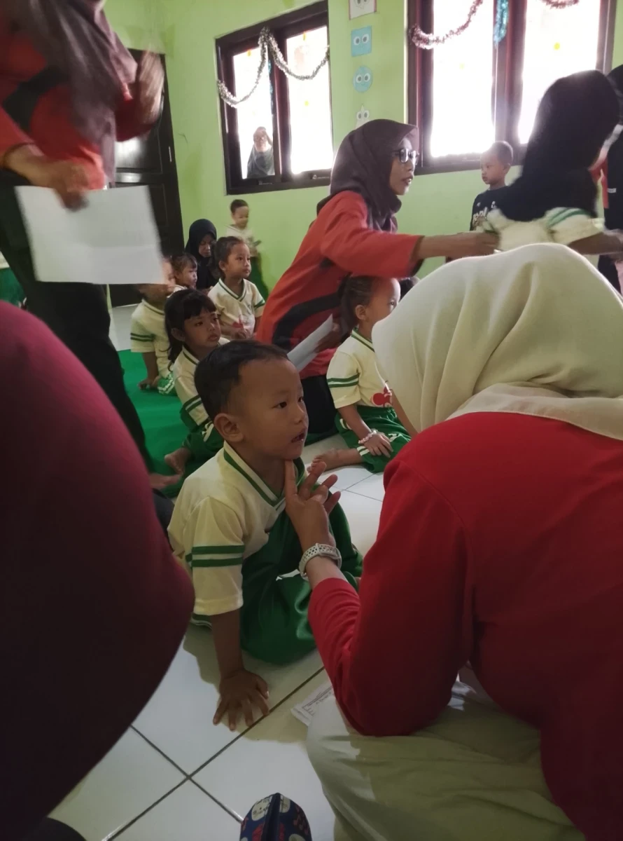 Generasi Sehat, Senyum Ceria: Aksi Nyata CKG POS PAUD Pertiwi Lestari