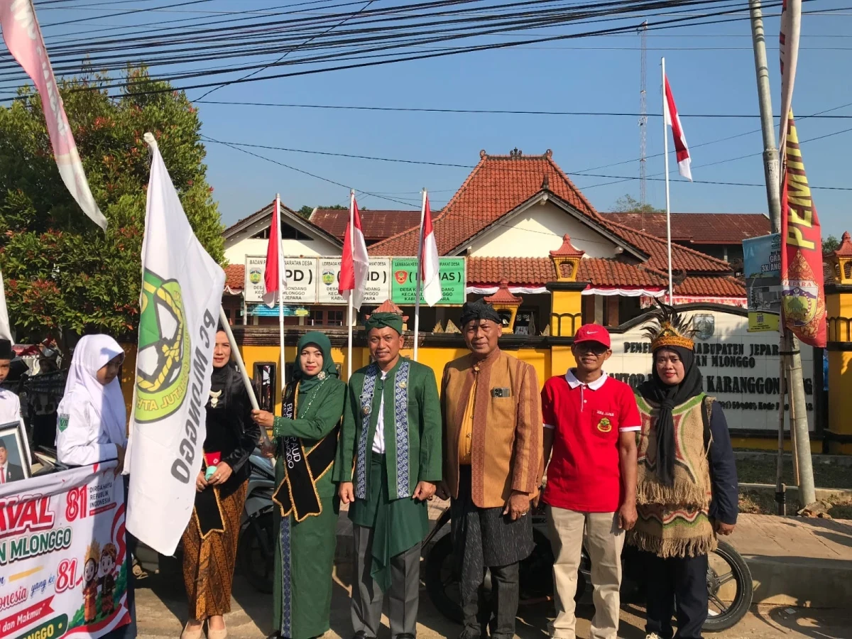 Langkah Kecil, Semangat Besar: Bunda PAUD Kecamatan Mlonggo Buka Karnaval RA Semarak HUT RI ke-81