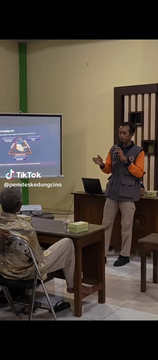 Kader Posyandu 6 SPM Mengikuti Kegiatan Kesiapsiagaan Penanggulangan Bencana