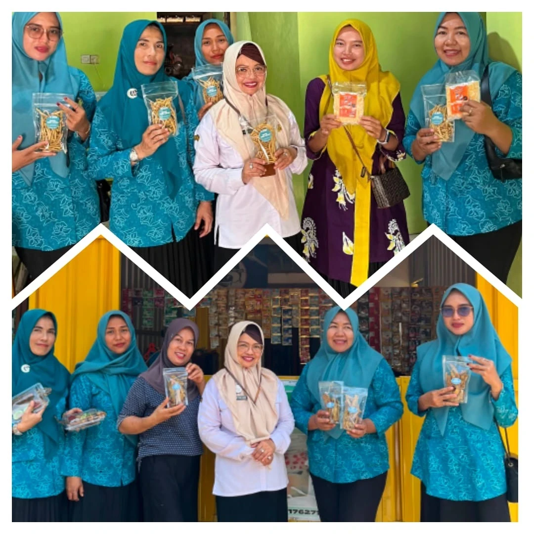 Kunjungan dari bunda literasi kecamatan tahunan 