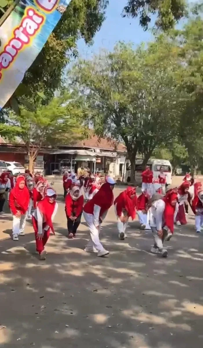Senam Sehat Bersama dalam Rangkaian PKK Anti Mager HKG PKK ke-54