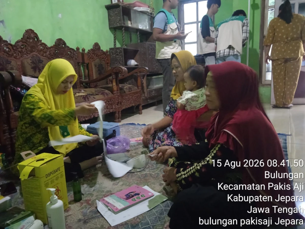 Pelayanan Posyandu Bakti Utama 2 Desa Bulungan Perkuat Pemantauan Kesehatan Masyarakat