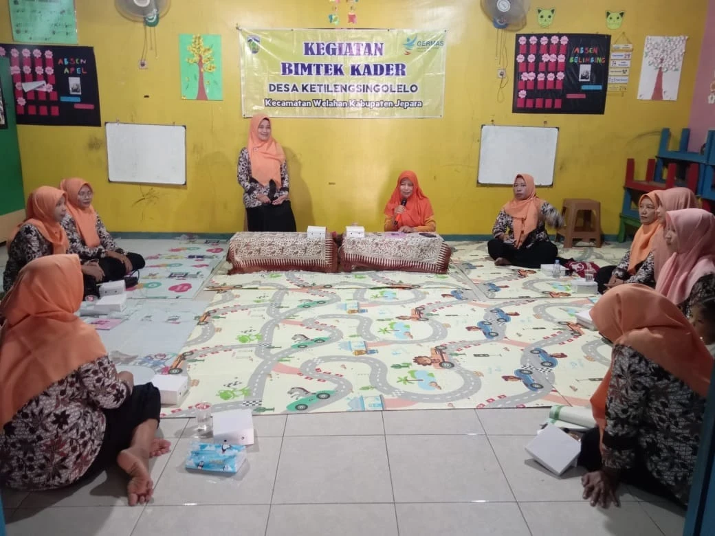 Pertemuan rutin Bimtek Kader desa ketilengsingolelo