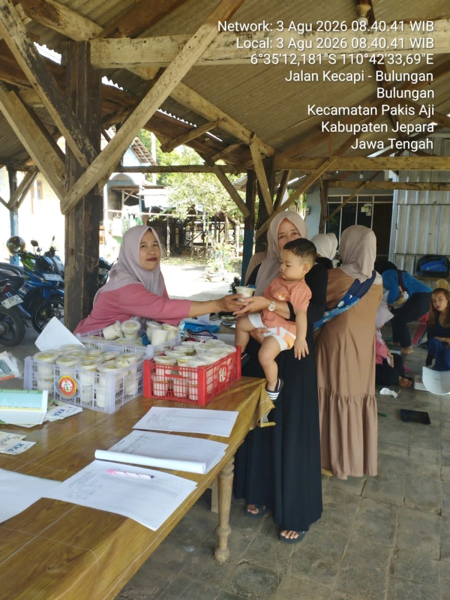 Pelayanan Posyandu Bakti Utama 4 Desa Bulungan Tingkatkan Pemantauan Kesehatan Masyarakat