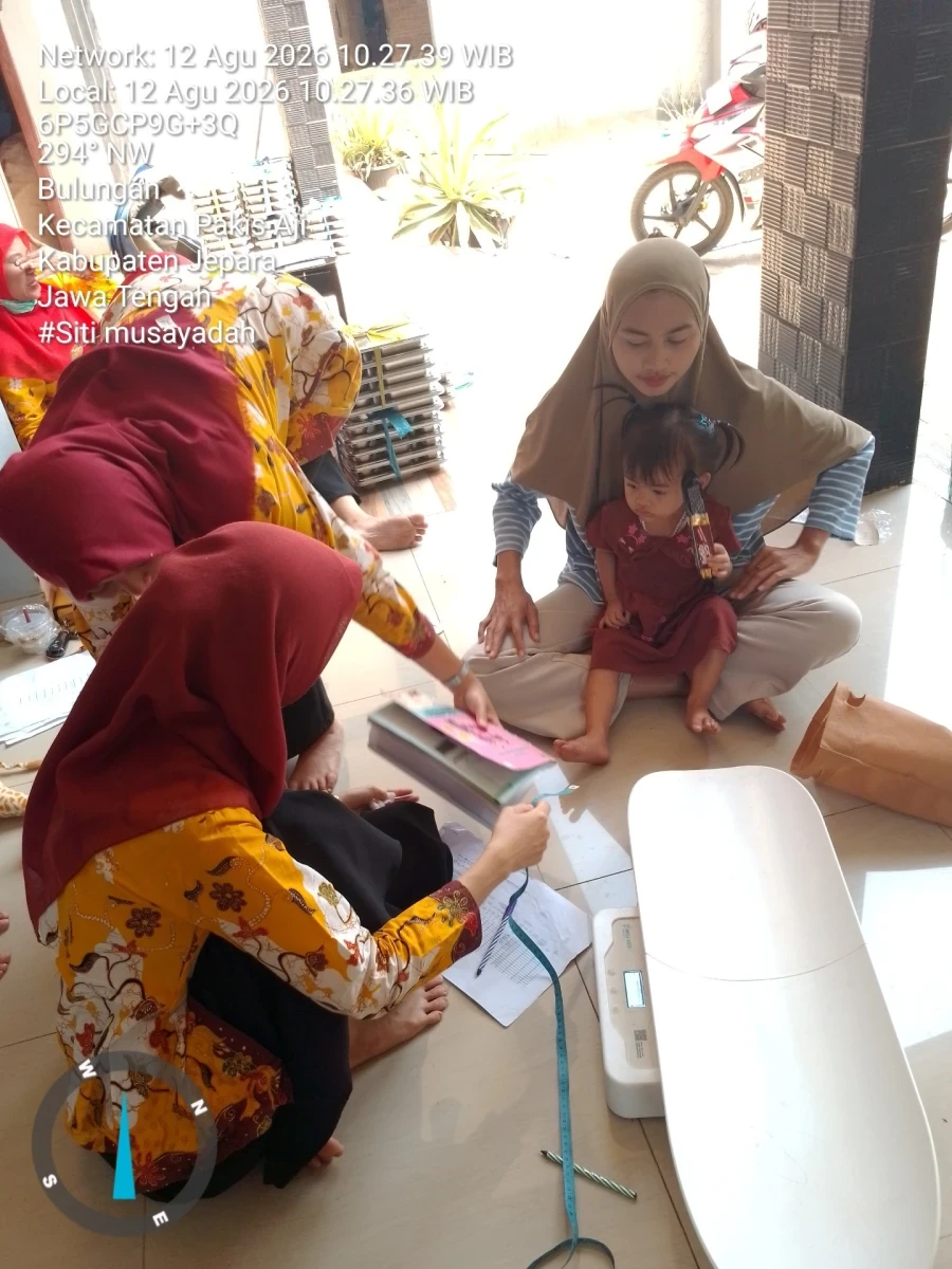 Pelayanan Posyandu Bakti Utama 5 Desa Bulungan Perkuat Pemantauan Kesehatan Masyarakat