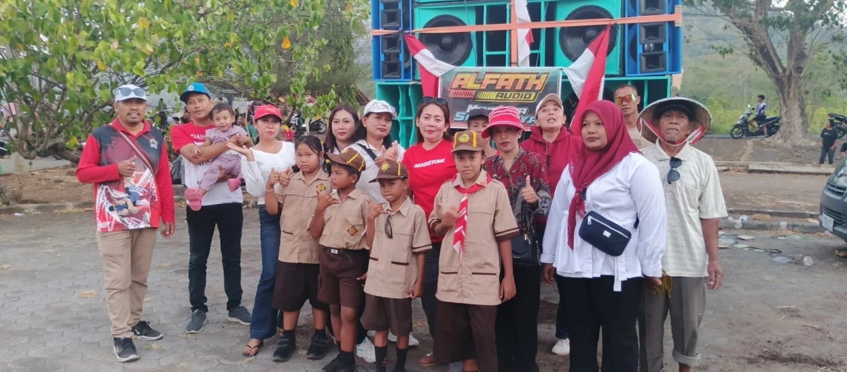 Kekompakan RT 06 RW 01 di kegiatan Karnaval dalam rangka HUTmerdekaan RI Tahun 2026 Di RW 01 Metawara.
