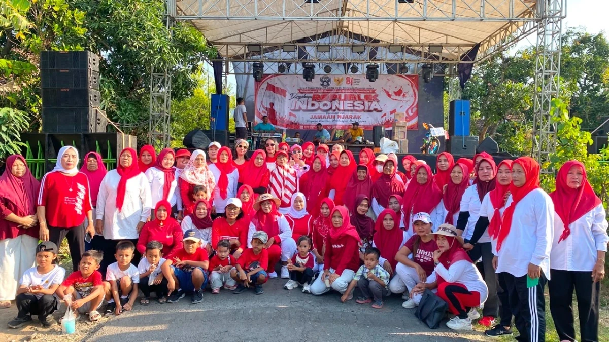 Kegiatan PKK RT 04 RW 02 dalam rangka HUT Kemerdekaan RI Ke-81 Tahun 2026.