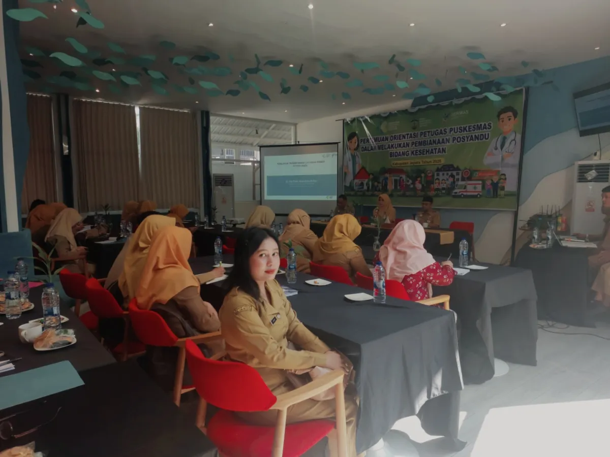 Orientasi Petugas Puskesmas dalam Melakukan Pembinaan Posyandu bidang Kesehatan