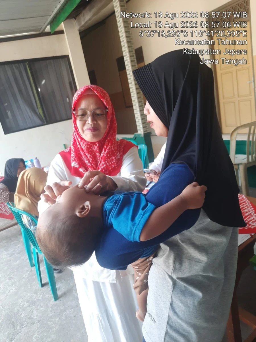 Peringati Hari Kemerdekaan RI ke-81, Posyandu Nusa Indah 6 Gelar Pelayanan Kesehatan dan Pemberian Vitamin A