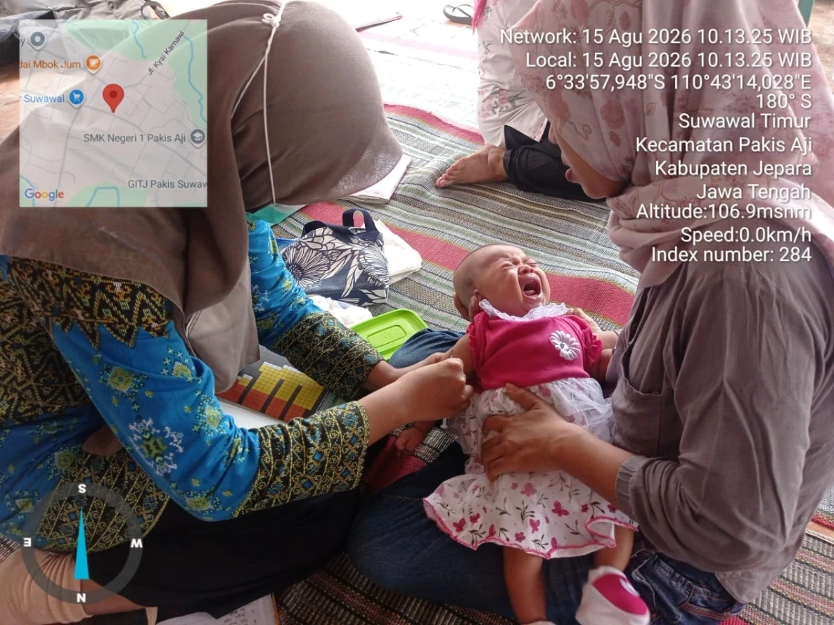 Pelayanan Posyandu Sari Mulyo 2 Desa Suwawal Timur Tingkatkan Pemantauan Kesehatan Masyarakat