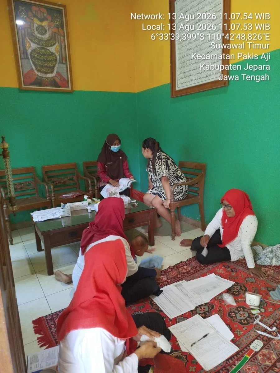 Pelayanan Posyandu Sari Mulyo 4 Desa Suwawal Timur Tingkatkan Pemantauan Kesehatan Masyarakat