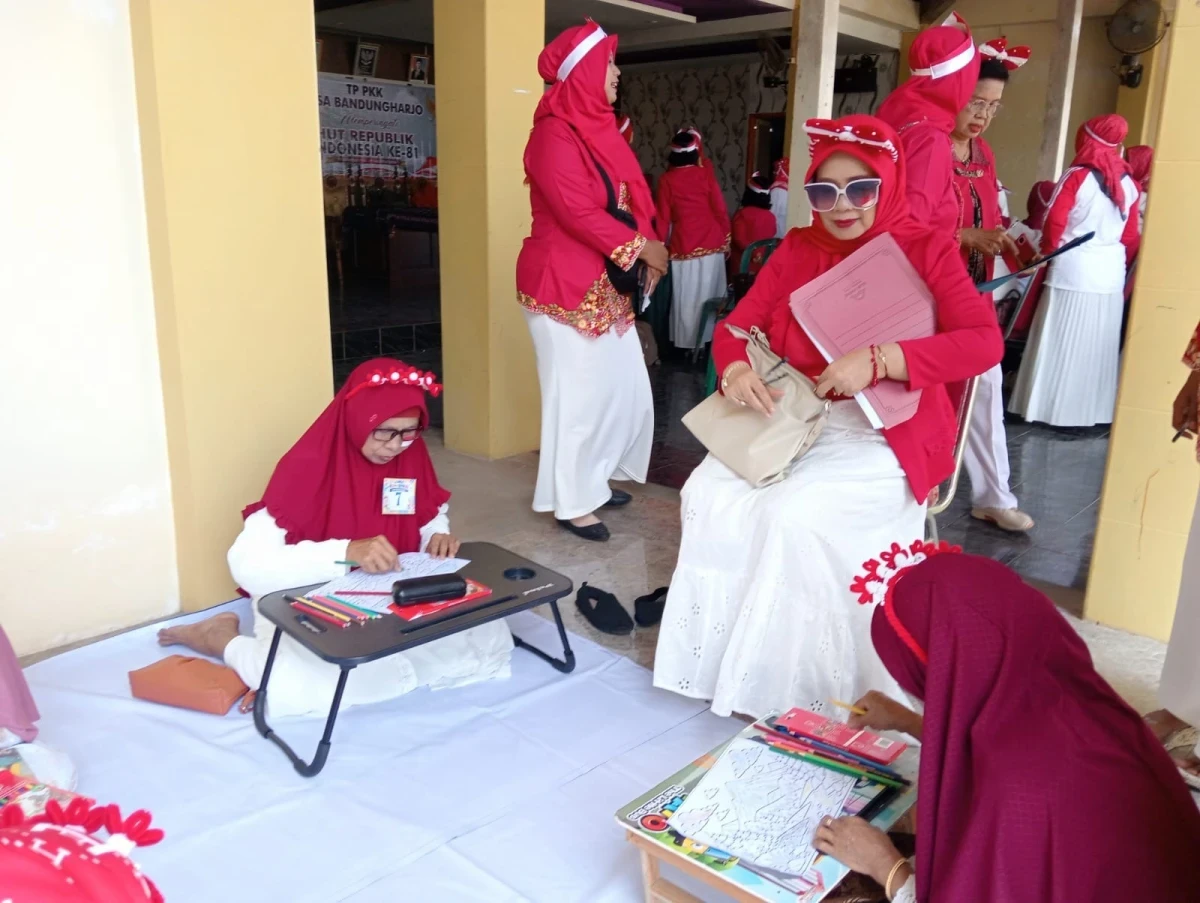 Lomba Mewarnai Taman Kawak Kawak