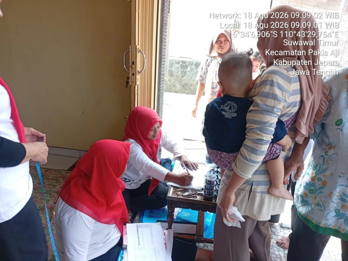 Pelayanan Posyandu Sari Mulyo 6 Desa Suwawal Timur Tingkatkan Kesehatan Masyarakat Melalui Layanan Terpadu