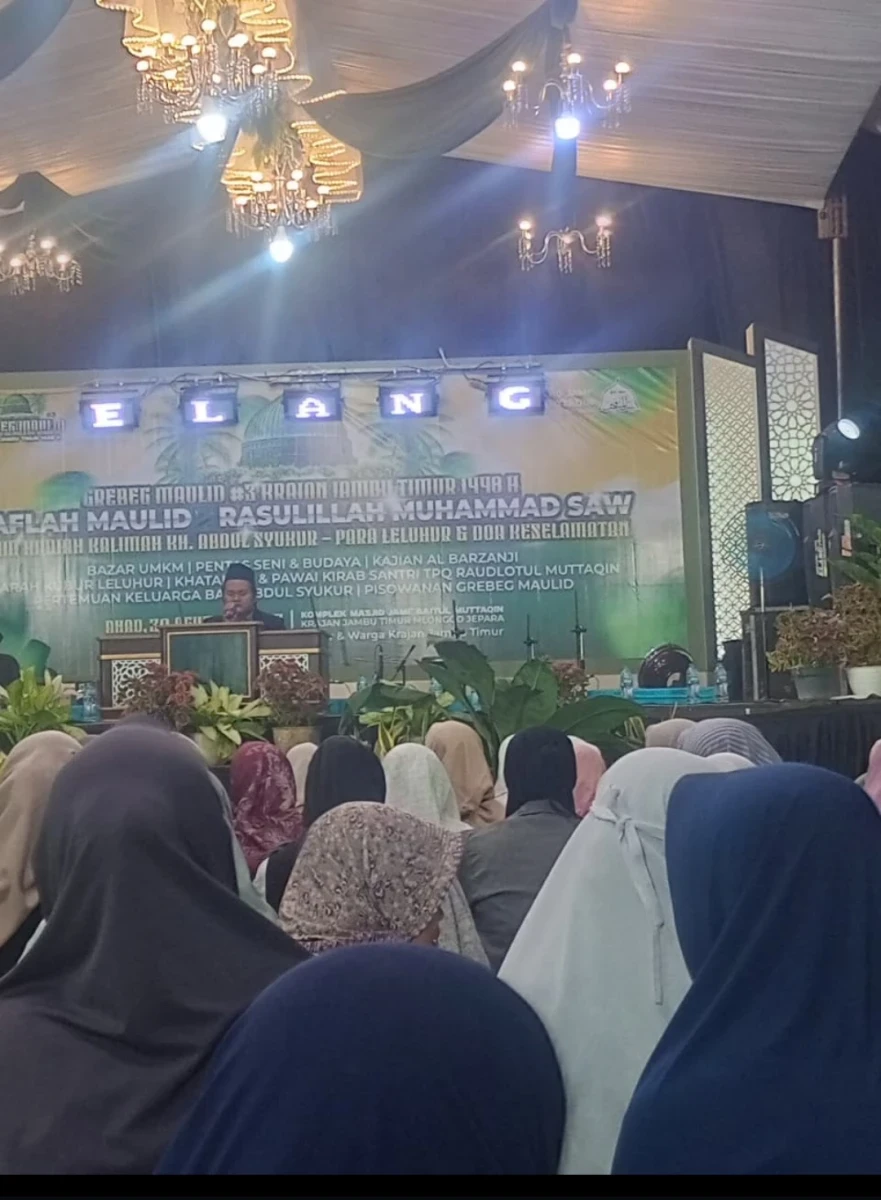 Pengajian Maulidur Rosulullah SAW