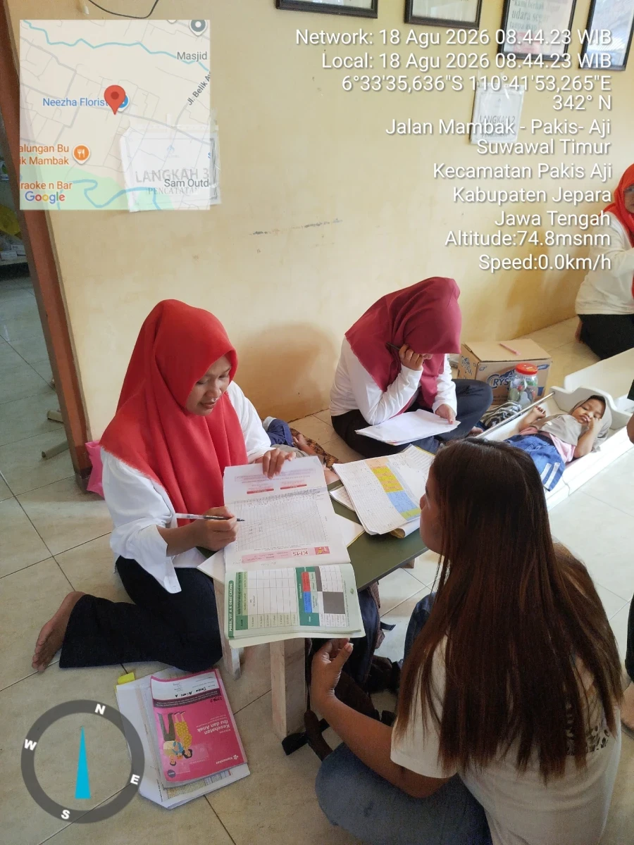 Pelayanan Posyandu Melati Putih 4 Desa Mambak Perkuat Pemantauan Kesehatan Masyarakat