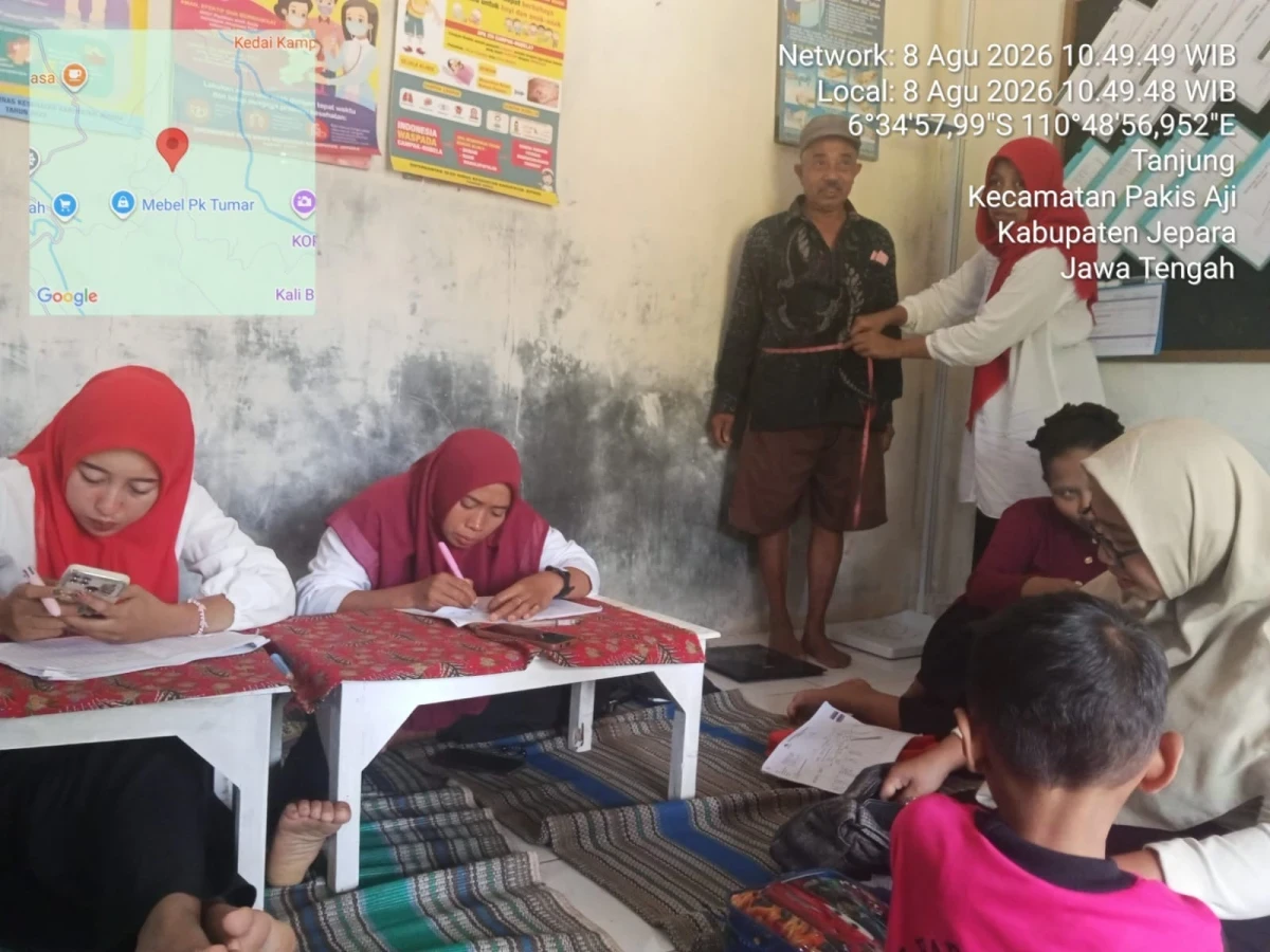 Pelayanan Posyandu Sido Dadi 5 Desa Tanjung Tingkatkan Pemantauan Kesehatan Masyarakat