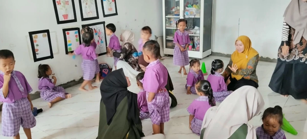 Pos Paud "Mutiara Hati" Desa Ujungwatu