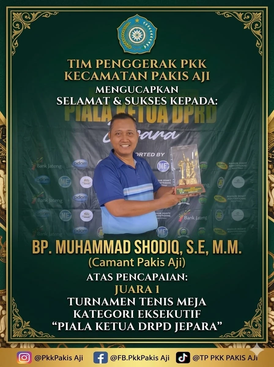 🏆🏓 UCAPAN SELAMAT DAN APRESIASI 🏓🏆
