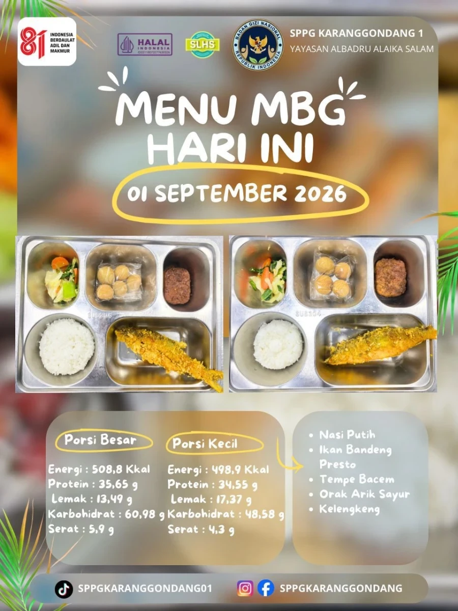 Pemberian MBG bagi Bumil, Busui, dan Balita Desa Karanggondang, Dukung Pemenuhan Gizi Keluarga