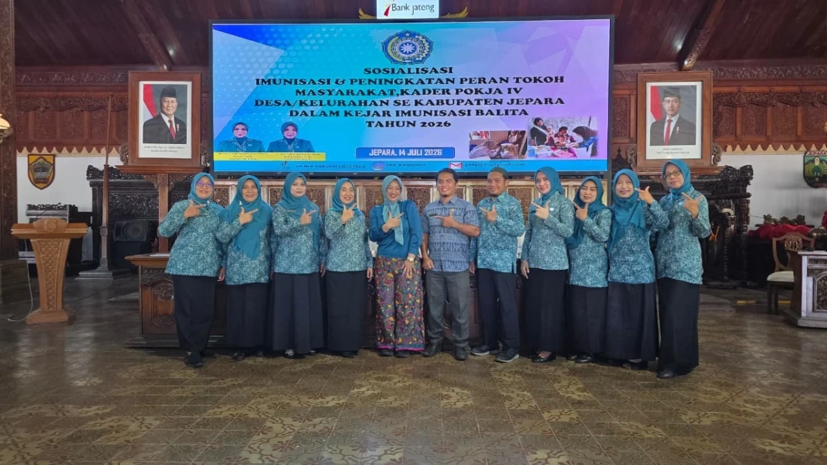 Sosialisasi Imunisasi Dan Peningkatan Peran Masyarakat, Kader Pokja IV Desa / Keluarahan se Kabupaten Jepara Dalam Kejar Imunisasi Balita