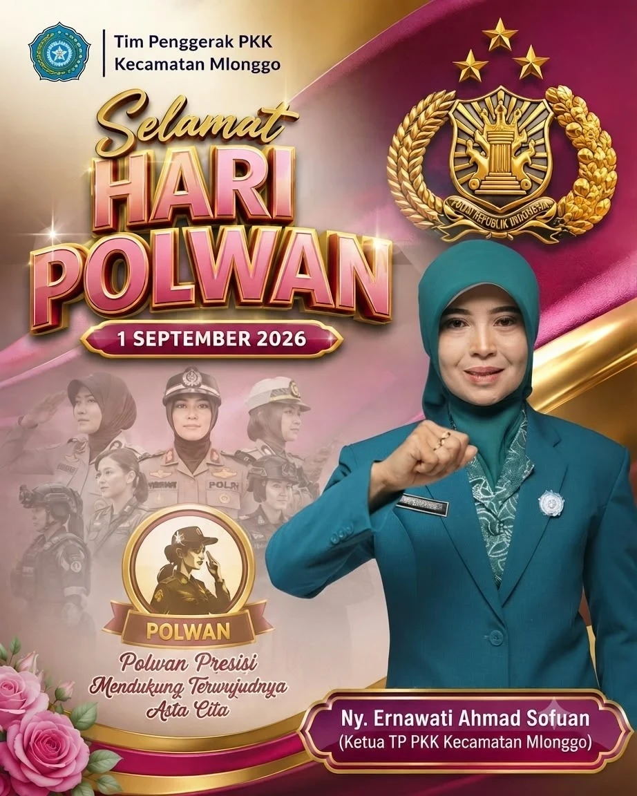 Dirgahayu Polisi Wanita (Polwan) Republik Indonesia ke-78