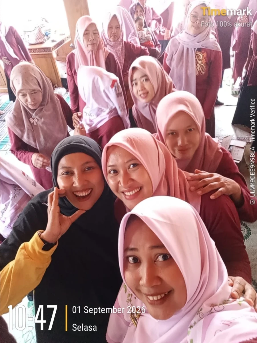 Pertemuan Rutin himpunan pendidik anak usia dini (HIMPAUDI) kecamatan Mayong 