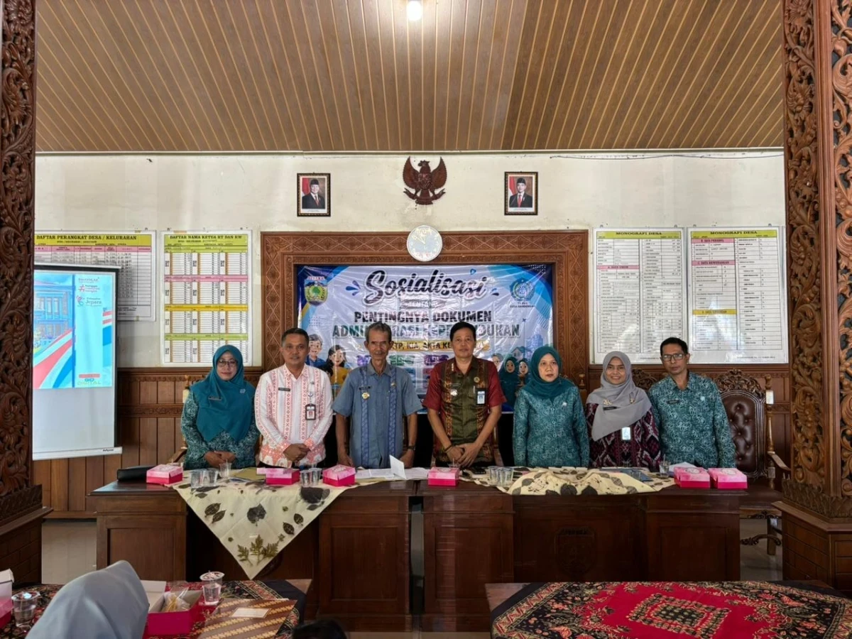 Pendampingan Monitoring Kios Adminduk dan Sosialisasi Caping PKK di Desa Bandengan Kecamatan Jepara