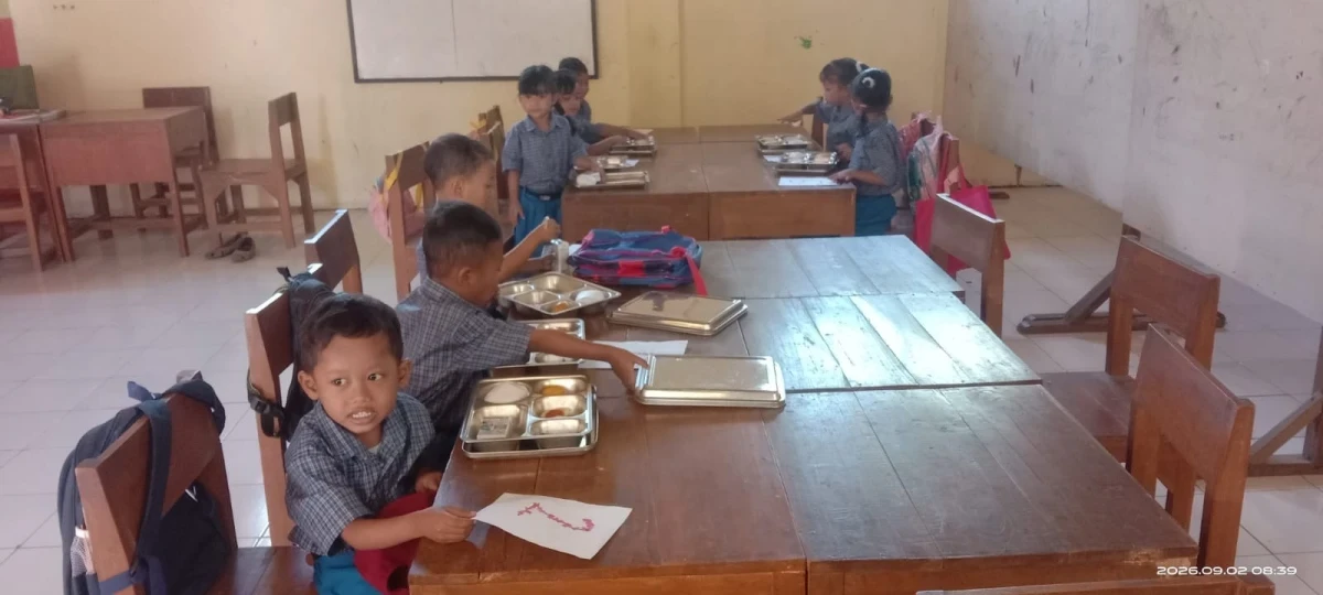 MAKANAN BERGIZI GRATIS ( MBG ) Pada tanggal 02 September 2026 di KB Kartini Ujungwatu