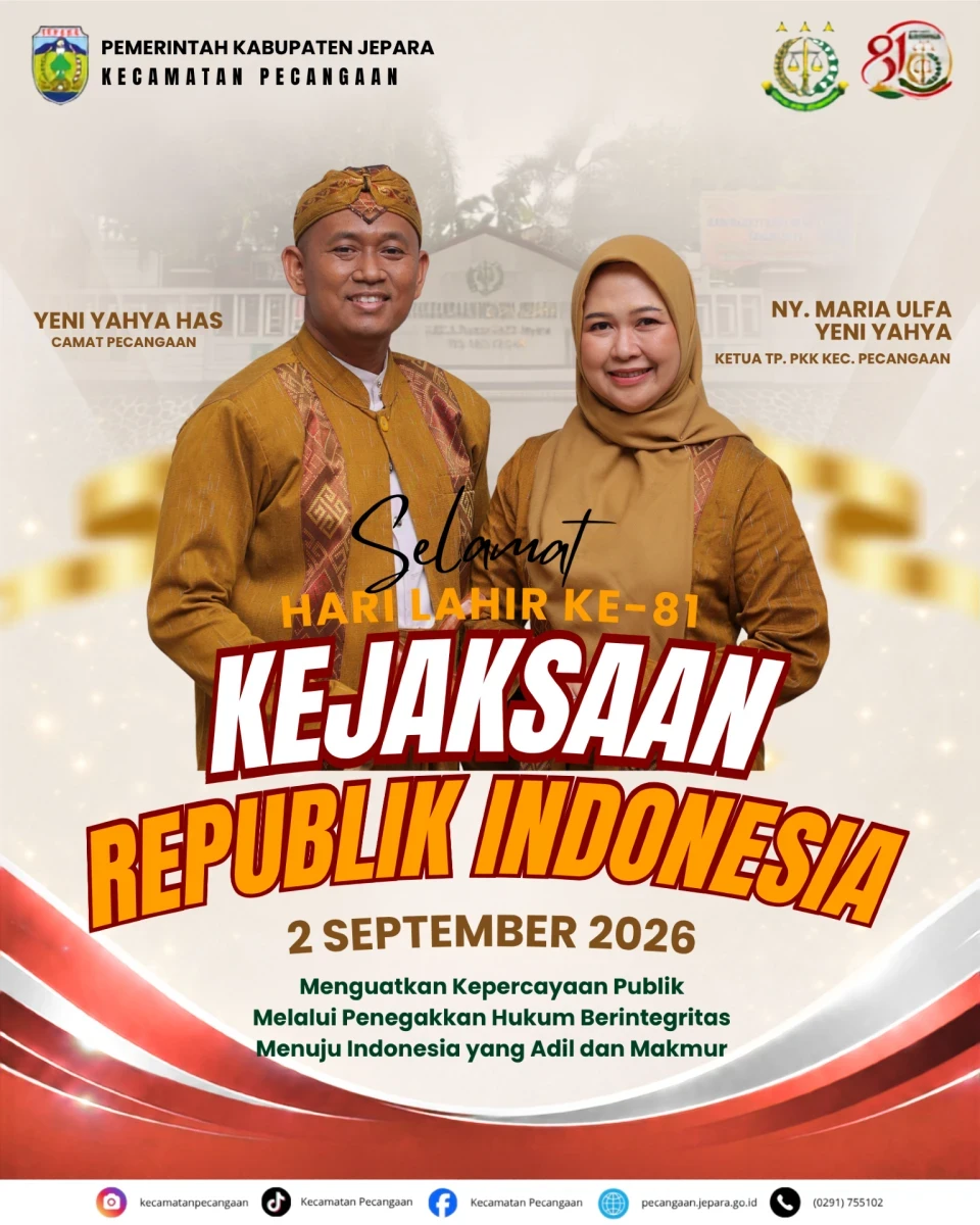 Selamat Hari Lahir Ke-81 Kejaksaan Republik Indonesia