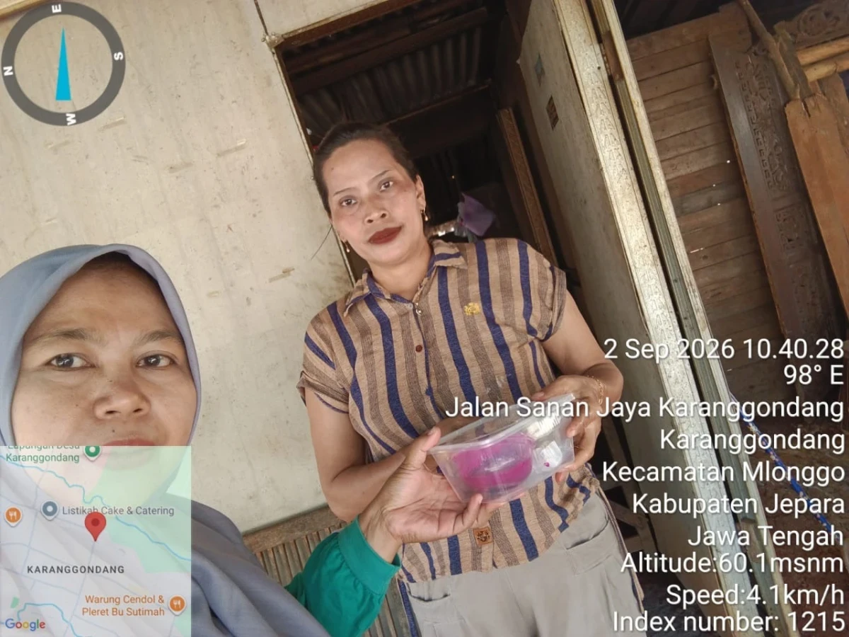 Pokja IV TP PKK Desa Karanggondang Turut Mendukung Pemberian PMT bagi Ibu Hamil di RW 02