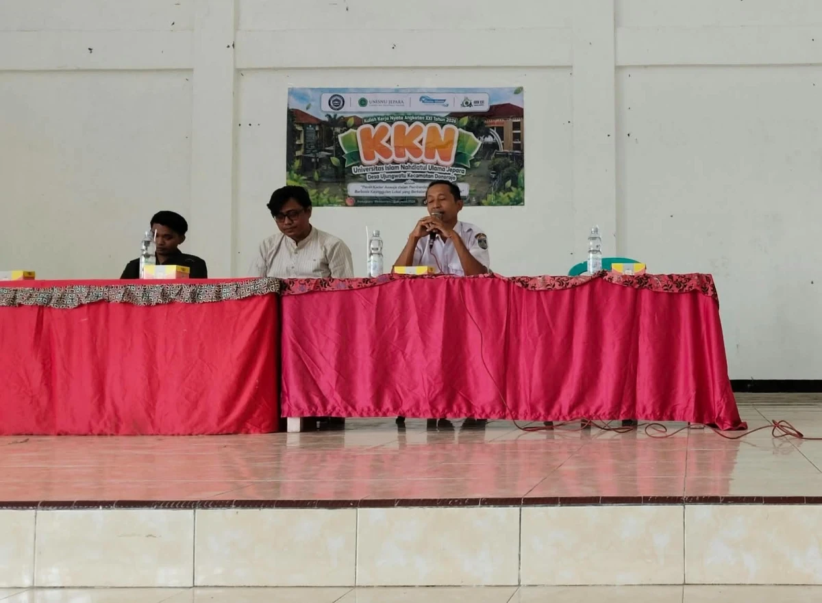 PENARIKAN KKN UNISNU JEPARA DI DESA UJUNGWATU