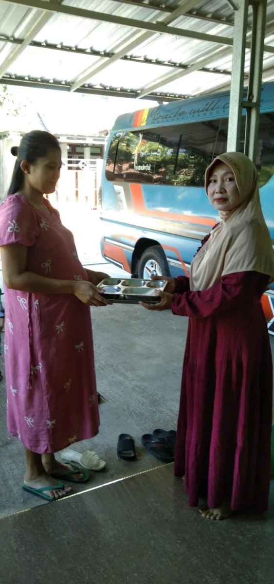PENDAMPINGAN KADER POSYANDU MAKANAN BERGIZI GRATIS ( MBG ) Pada tanggal 03 September 2026 di Pos 4