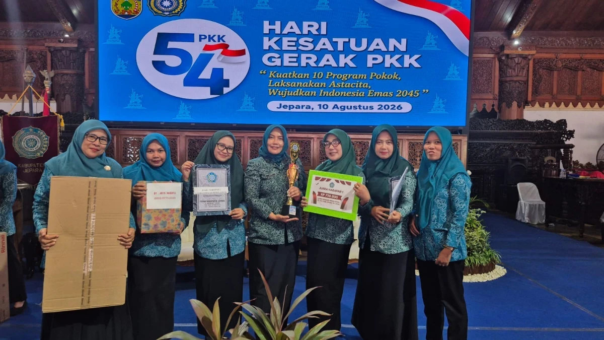 Semarak Peringatan Hari Kesatuan Gerak (HKG) PKK Kabupaten Jepara Tahun 2026