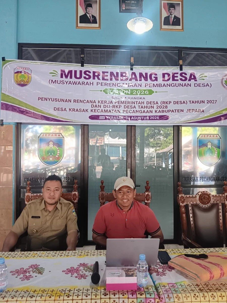 Kawal Usulan Pembangunan, TP PKK Kecamatan Hadiri Musrenbang Desa Krasak Pecangaan