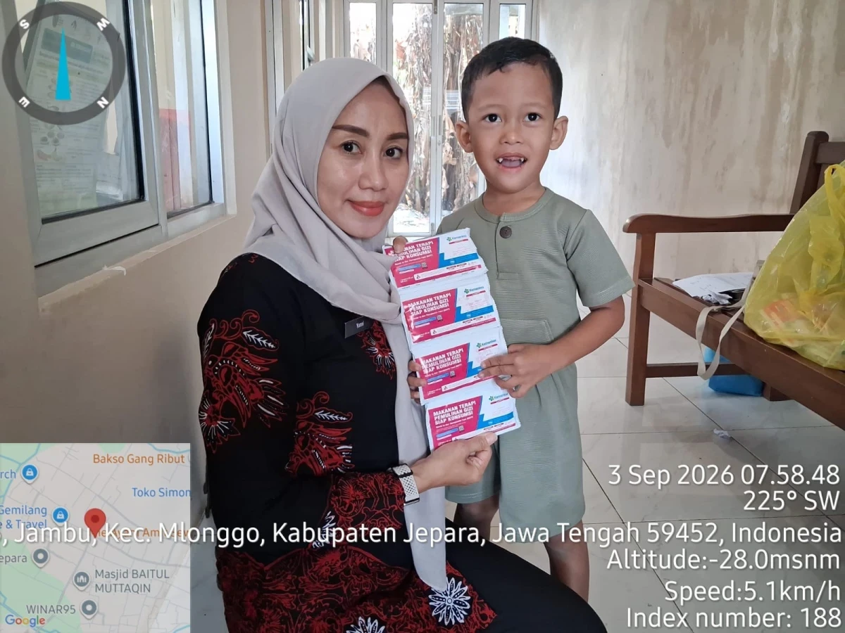 pemberian Makanan terapi pemulihan gizi siap konsumsi