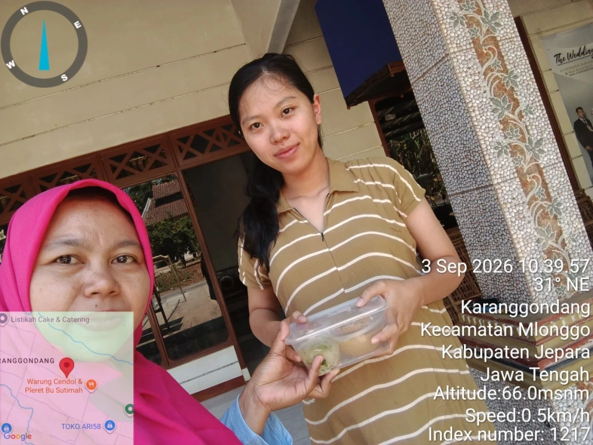 Pokja IV TP PKK Desa Karanggondang Melaksanakan Distribusi Pemberian Makanan Tambahan bagi Ibu Hamil di RW 04