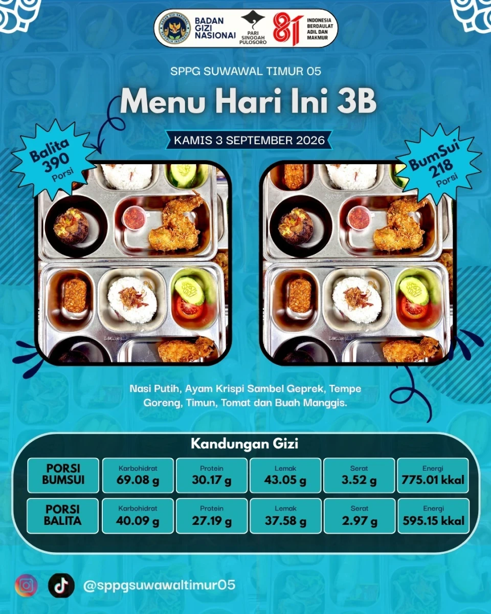 MAKANAN BERGIZI GRATIS
