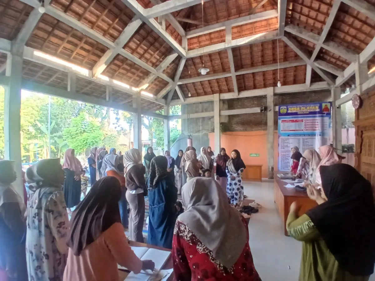 Pertemuan Rutin PKK Desa Platar 